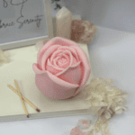 Blooming Rose Bliss Candle: Candle of Floral Elegance