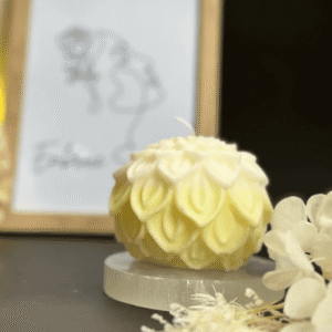 "Lotus Sphere Serenity Candle: Candle of Tranquility"