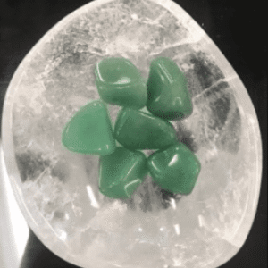 Quartz Green AF Tumbled Stone