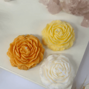 "Pretty Peony Candle: Fragrant Candle Delight"